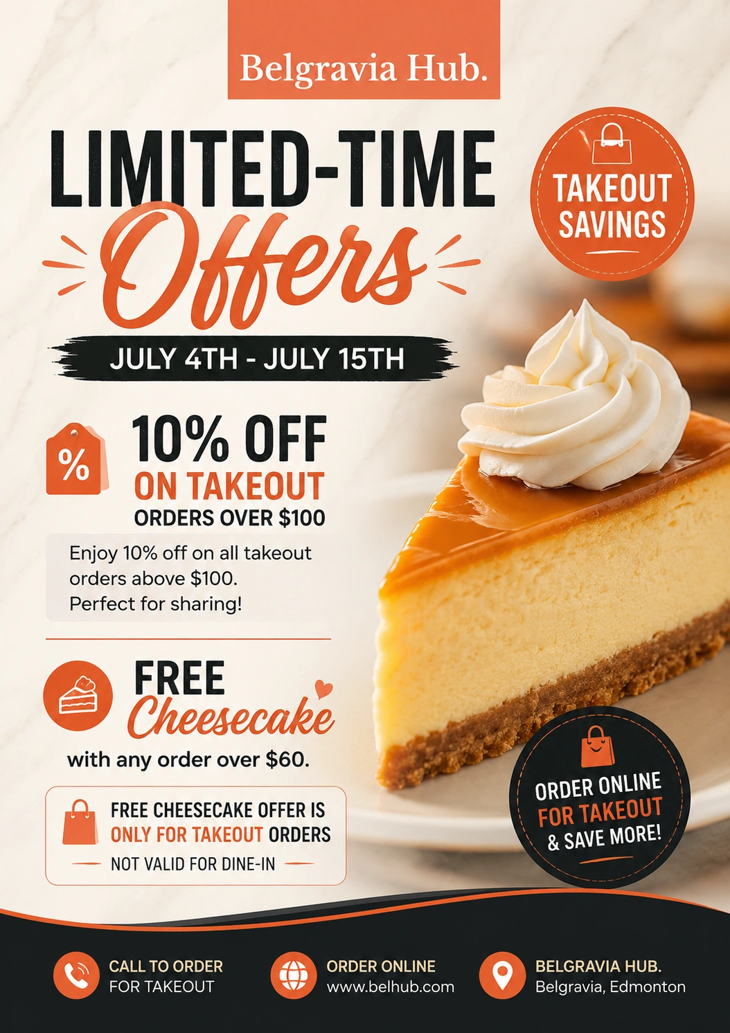 Special offer at Belgravia Hub