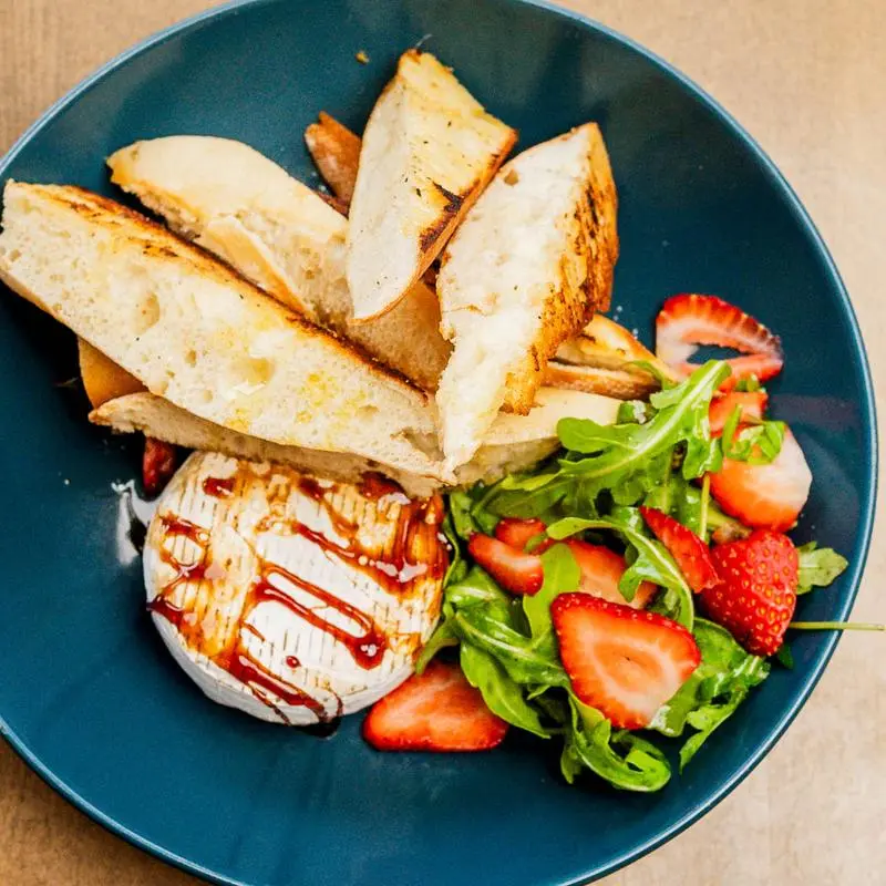 Baked Brie at Belgravia Hub in Edmonton, AB